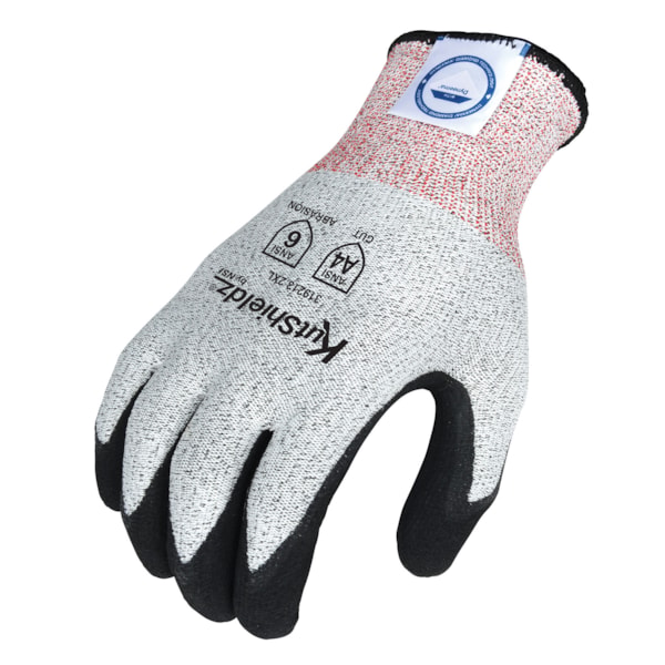 Nitrile Palm Coated 15-Gauge Dyneema® Diamond Level A4 Cut Resistant Gloves