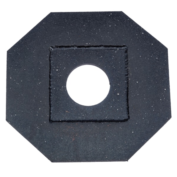 8 lb. Traffic Delineator Post Weight Base