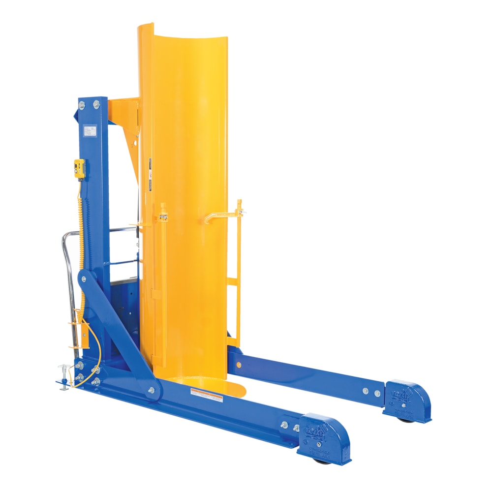 60" Portable Hydraulic Drum Dumper, 1,500 lb. Capacity