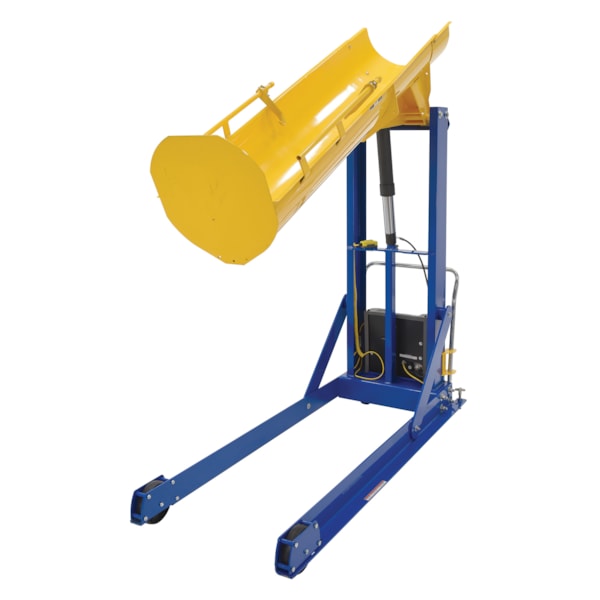 72" Portable Hydraulic Drum Dumper, 1,000 lb. Capacity