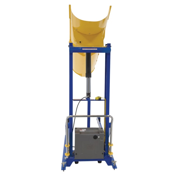 72" Portable Hydraulic Drum Dumper, 1,000 lb. Capacity