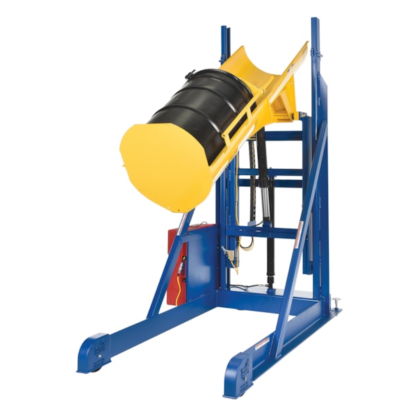 77" Portable Hydraulic Drum Dumper, 1,000 lb. Capacity