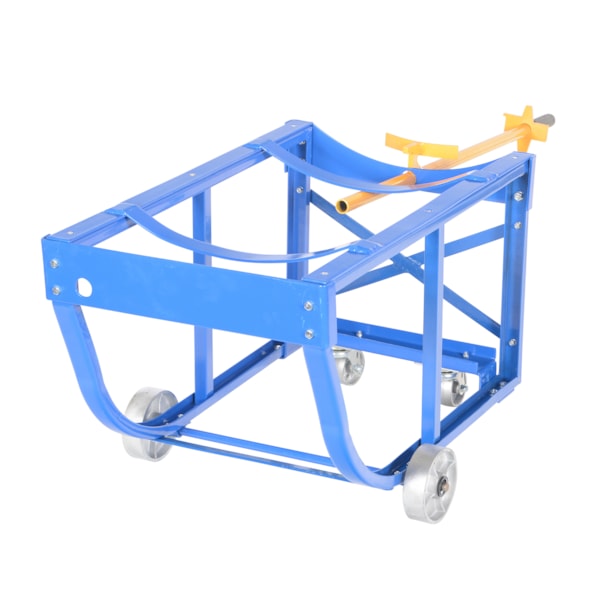 Rotating Drum Cart with Steel Wheels,  800 lb. Capacity