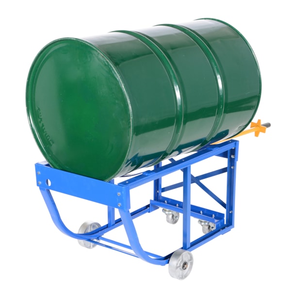 Rotating Drum Cart with Steel Wheels,  800 lb. Capacity