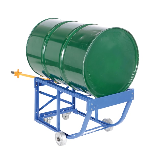 Rotating Drum Cart with Steel Wheels,  800 lb. Capacity