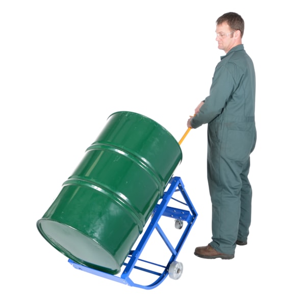 Rotating Drum Cart with Steel Wheels,  800 lb. Capacity