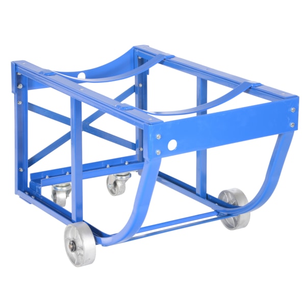 Rotating Drum Cart with Steel Wheels,  800 lb. Capacity