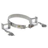 Stainless Steel Tilting 30 Gallon Drum Ring thumbnail 1