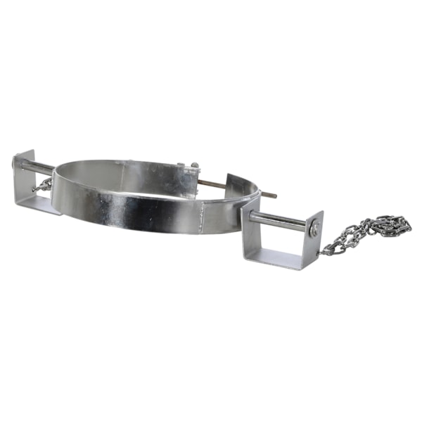 Stainless Steel Tilting 30 Gallon Drum Ring