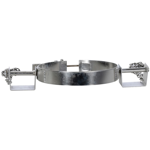 Stainless Steel Tilting 30 Gallon Drum Ring
