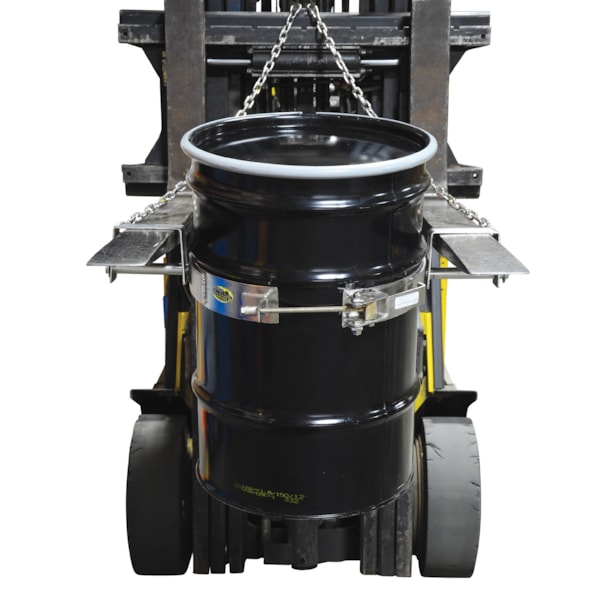 Stainless Steel Tilting 30 Gallon Drum Ring