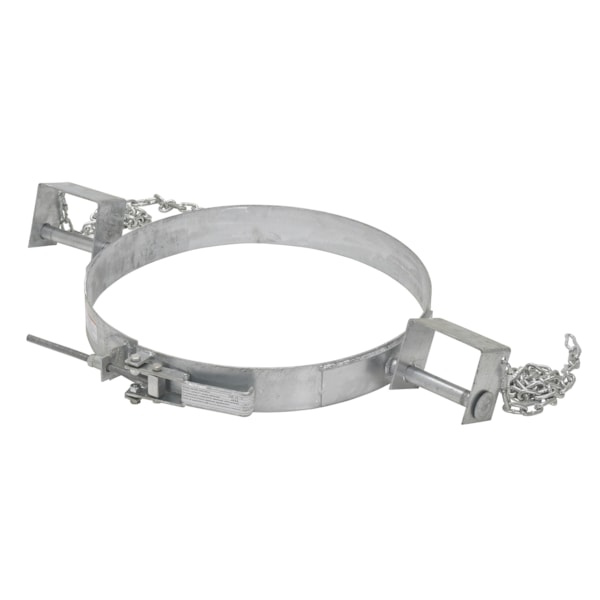 Galvanized Tilting 55 Gallon Drum Ring