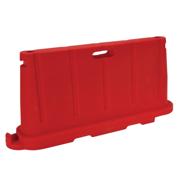 Red Stackable Poly Barricade