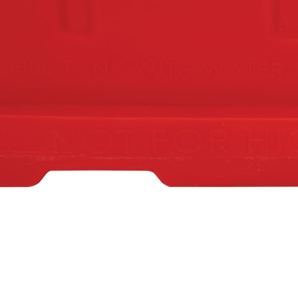 Red Stackable Poly Barricade
