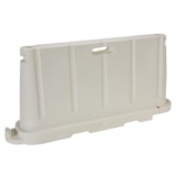 White Stackable Poly Barricade thumbnail 1