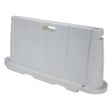 White Stackable Poly Barricade thumbnail 2
