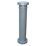 43.5" x 12" Decorative Aluminum Bollard thumbnail 2