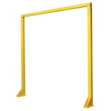 8' x 8' Overhead Door Warning Barrier thumbnail 1