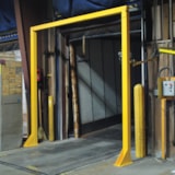 8' x 8' Overhead Door Warning Barrier thumbnail 2
