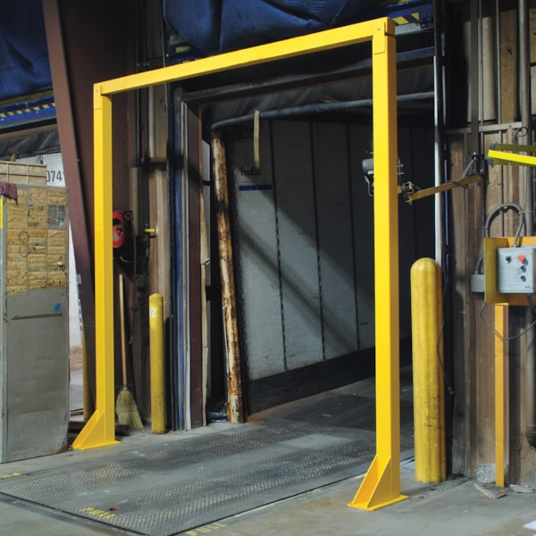 8' x 8' Overhead Door Warning Barrier