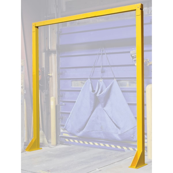 8' x 8' Overhead Door Warning Barrier