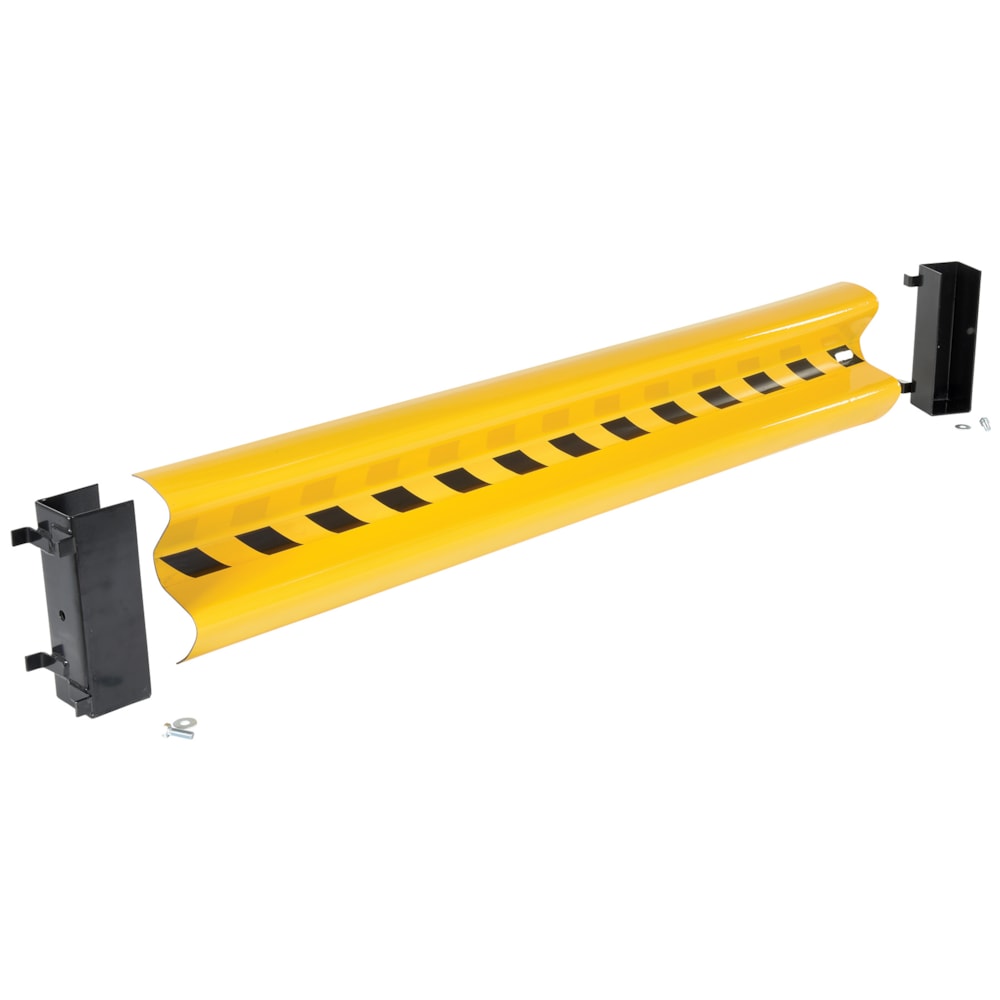 72" Yellow Drop In Guard Rail System