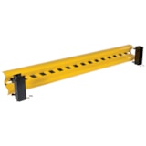 96" Yellow Drop In Guard Rail System thumbnail 1