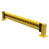 96" Yellow Drop In Guard Rail System thumbnail 2