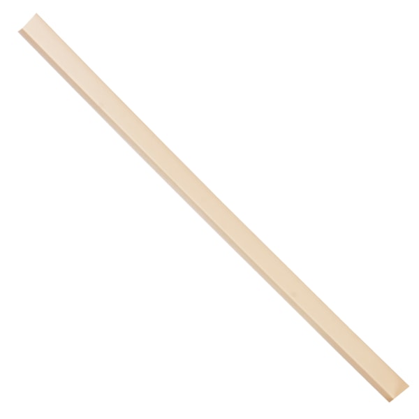 48"H Beige PVC Round Corner Guard , 3" Flange Width