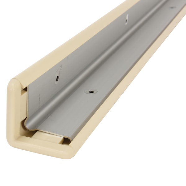 2" Beige PVC Corner Guard With Aluminum Insert