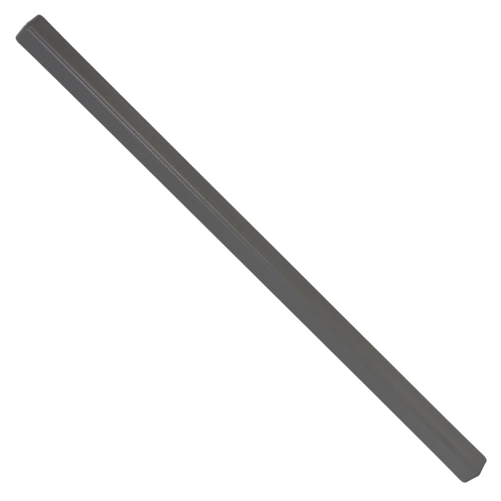 2" Gray PVC Corner Guard With Aluminum Insert