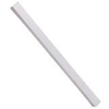 3" White PVC Corner Guard With Aluminum Insert thumbnail 2