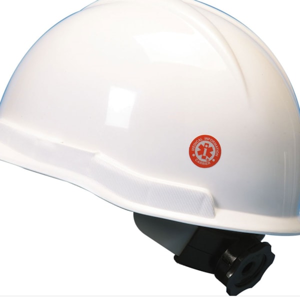 Hard Hat Medical Information Carrier System 10/Pack