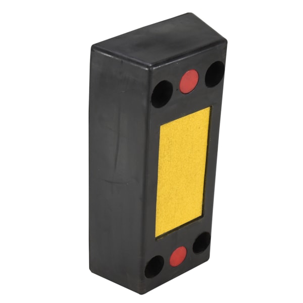 6" x 24" x 12" Rectangle Molded Rubber Bumper