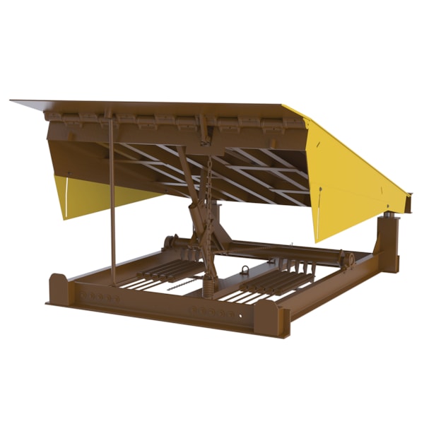 6" x 8" Pull Chain Mechanical Dockleveler, 20,000 lb. Capacity