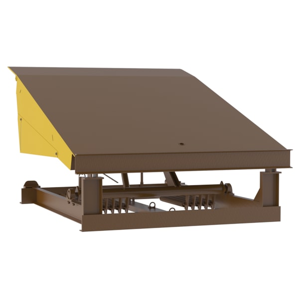 6" x 8" Pull Chain Mechanical Dockleveler, 20,000 lb. Capacity