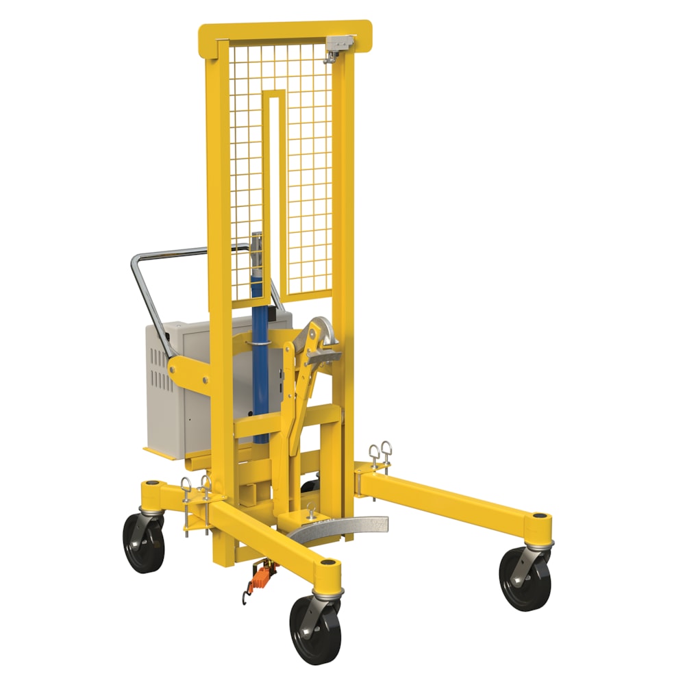 DC Powered Portable Drum Transporter, 880 lb. Capacity