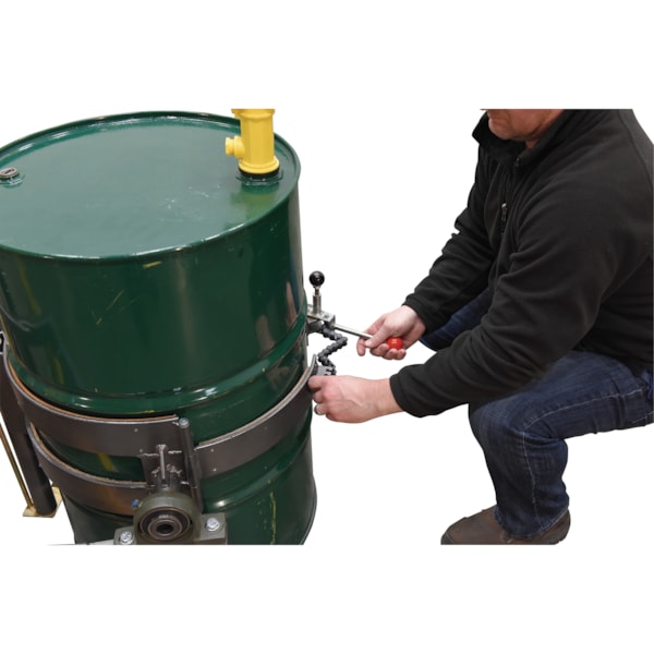 Drum Lifter Rotator Transport with Strap