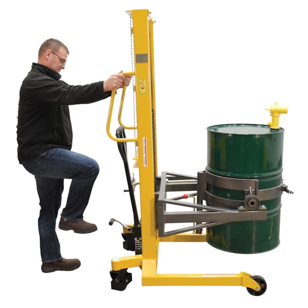 Drum Lifter Rotator Transport with Strap