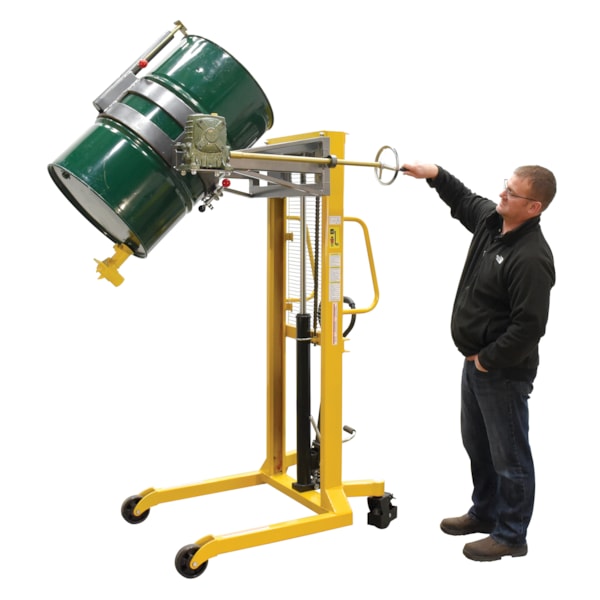 Drum Lifter Rotator Transport with Strap
