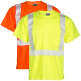 Class 2 Short Sleeve Hi-Vis Traffic Safety T-Shirt thumbnail 1
