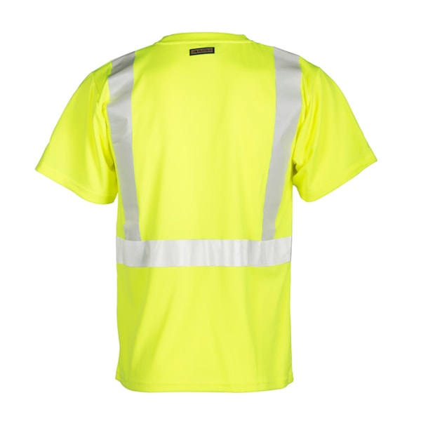 Class 2 Short Sleeve Hi-Vis Traffic Safety T-Shirt