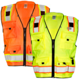 Class 2 Hi-Vis Professional Surveyor's Traffic Safety Vest thumbnail 1