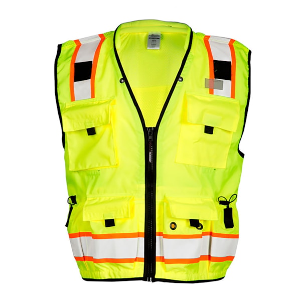 Class 2 Hi-Vis Professional Surveyor's Traffic Safety Vest