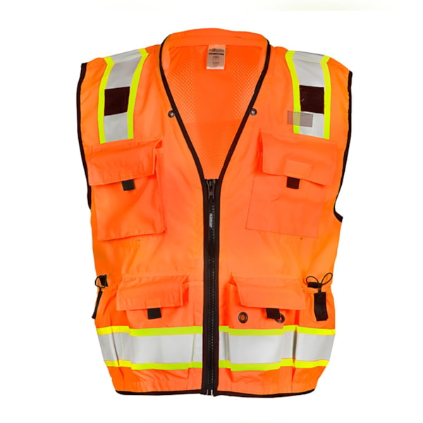 Class 2 Hi-Vis Professional Surveyor's Traffic Safety Vest