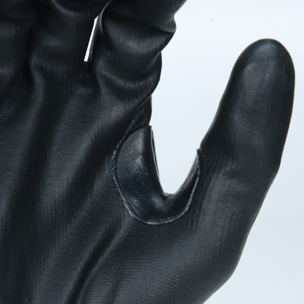 Touchscreen Reinforced Thumb Crotch Polyurethane Palm Coated HPPE Level A5 Cut Resistant Gloves