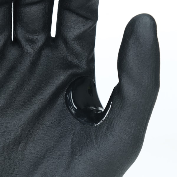 Touchscreen Reinforced Thumb Crotch Foam Nitrile Palm Coated HPPE Level A5 Cut Resistant Gloves