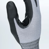 Touchscreen Reinforced Thumb Crotch Foam Nitrile Palm Coated HPPE Level A5 Cut Resistant Gloves thumbnail 3