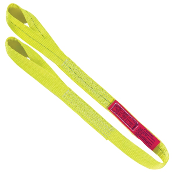 Webmaster 1600 1-Ply 4"W x 10'L Twisted Eye & Eye Polyester Sling