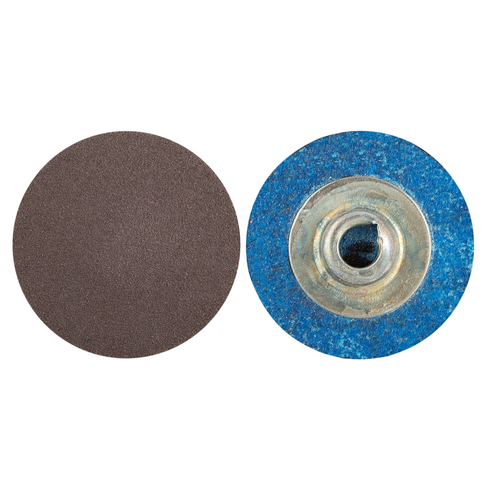 Metalite R228 2" Coarse 50G Aluminum Oxide Abrasive TS Type II Quick-Change Cloth Disc